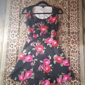 Brand NEW Red & Pink Roses spring/Summer Dress